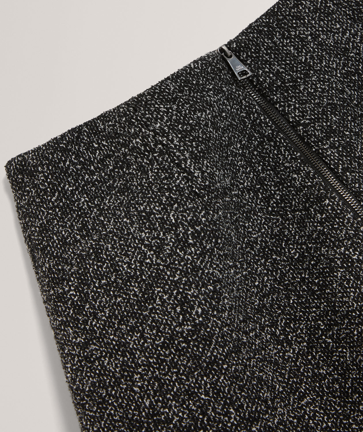 EKAAS: Tailored Boucle Mini Skirt
