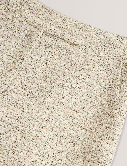EKAAT: Tailored Boucle Wide Leg Trouser