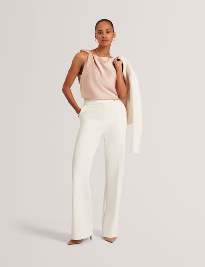 MIONA: Sleveless Twist Detail Top