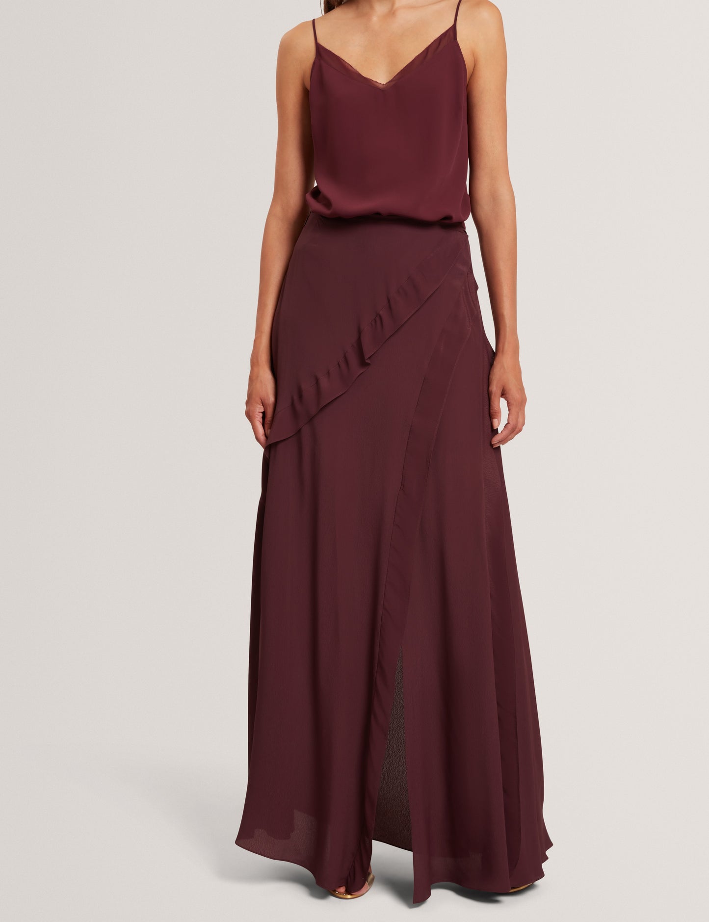 TYLDA: Frill Detail Maxi Skirt