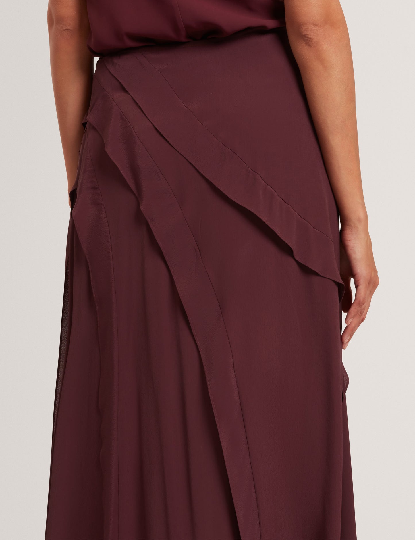 TYLDA: Frill Detail Maxi Skirt