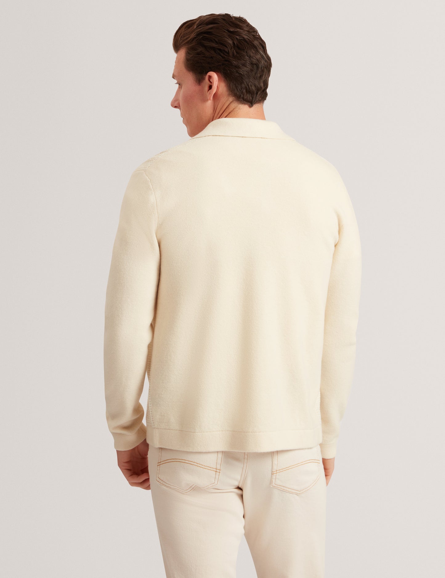 FENRYS: Waffle Stitch Zip Thru