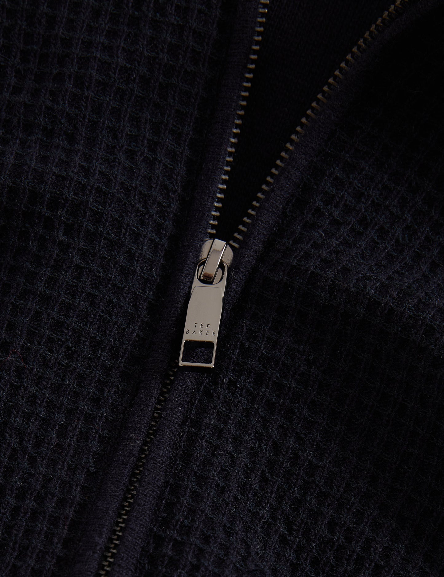 FENRYS: Waffle Stitch Zip Thru