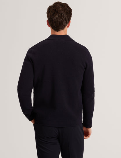 FENRYS: Waffle Stitch Zip Thru