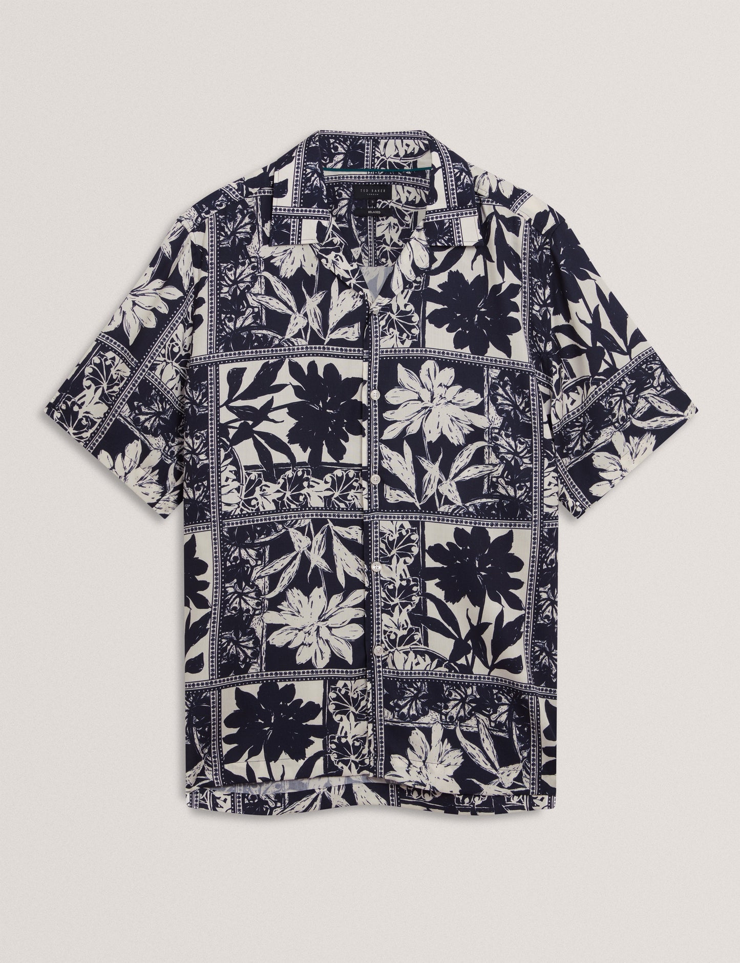 RADOMIE: SS Relaxed Boarder Floral Shirt