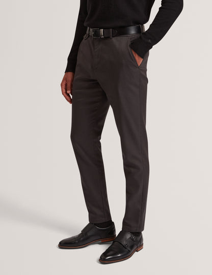 BRUNIT: Slim Houndstooth Trouser