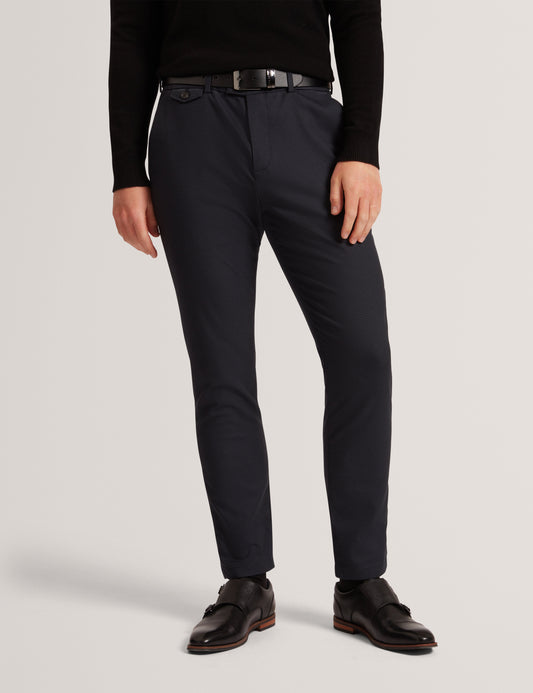 BRUNIT: Slim Houndstooth Trouser