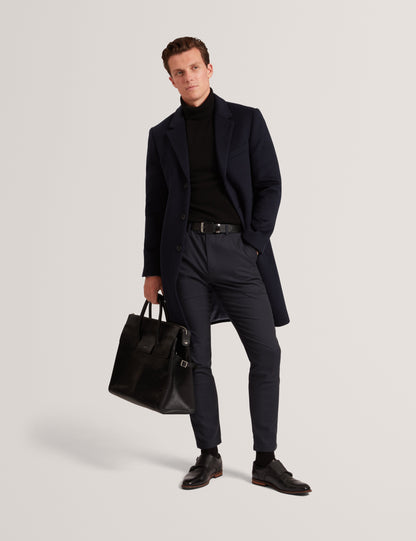 BRUNIT: Slim Houndstooth Trouser