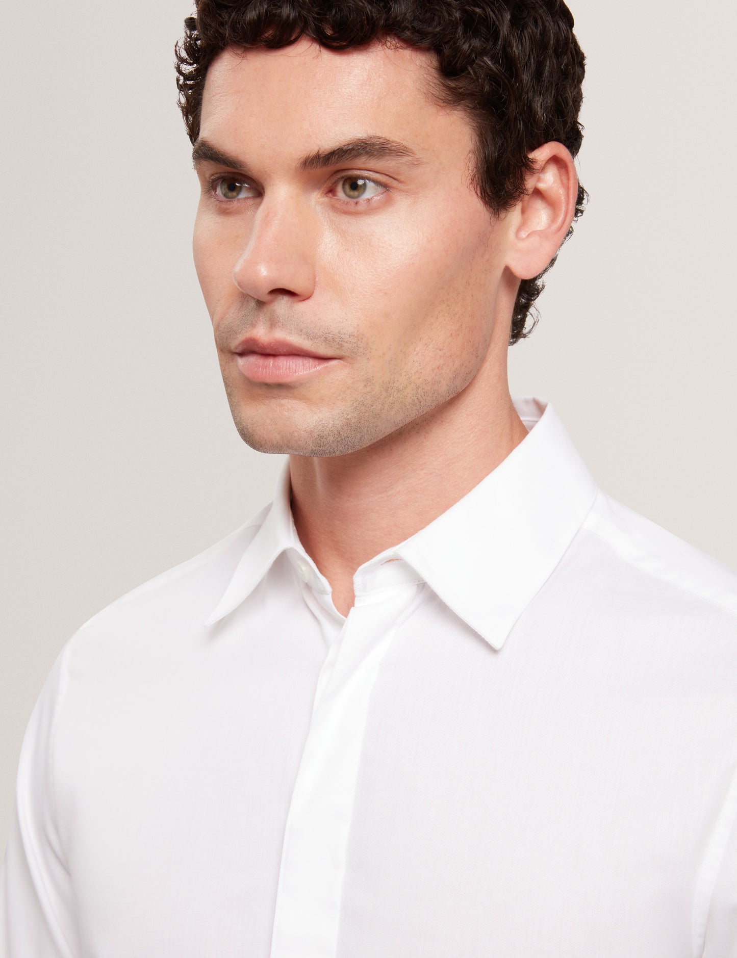 TIBOR: LS Regular Fit Smart Twill Shirt