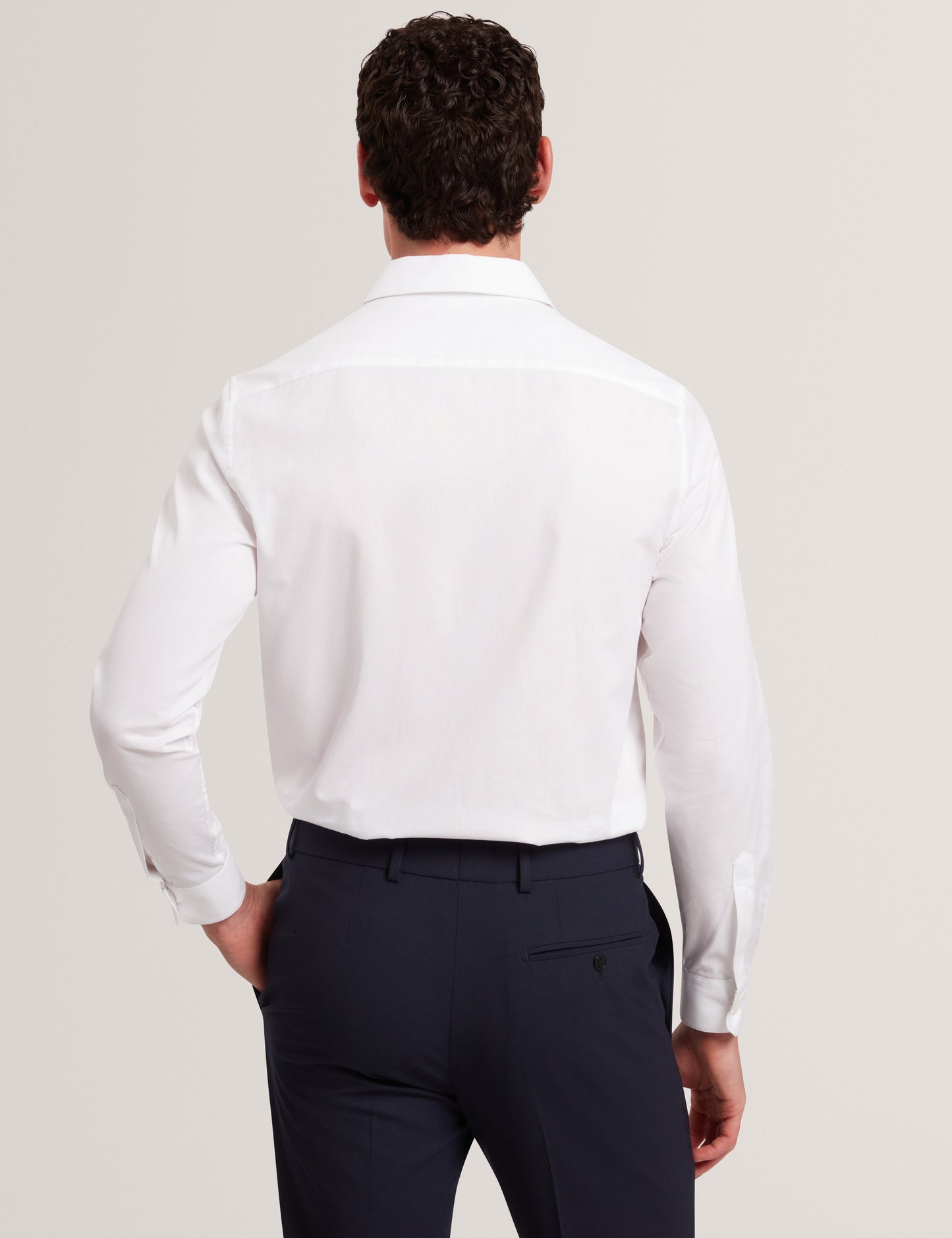 TIBOR: LS Regular Fit Smart Twill Shirt