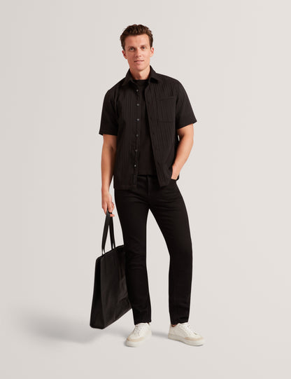 BANDILE: SS Relaxed Pleated Shirt
