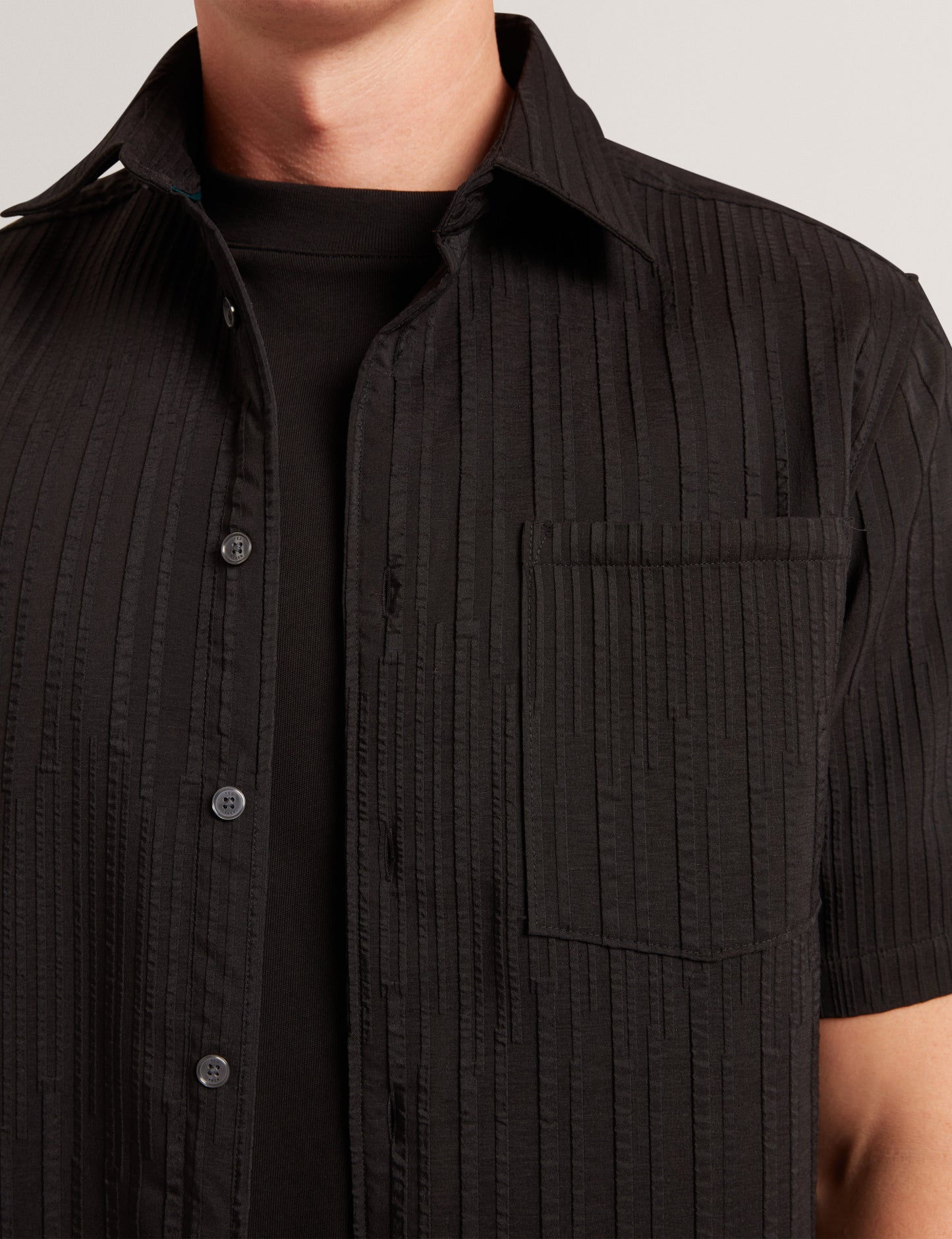 BANDILE: SS Relaxed Pleated Shirt