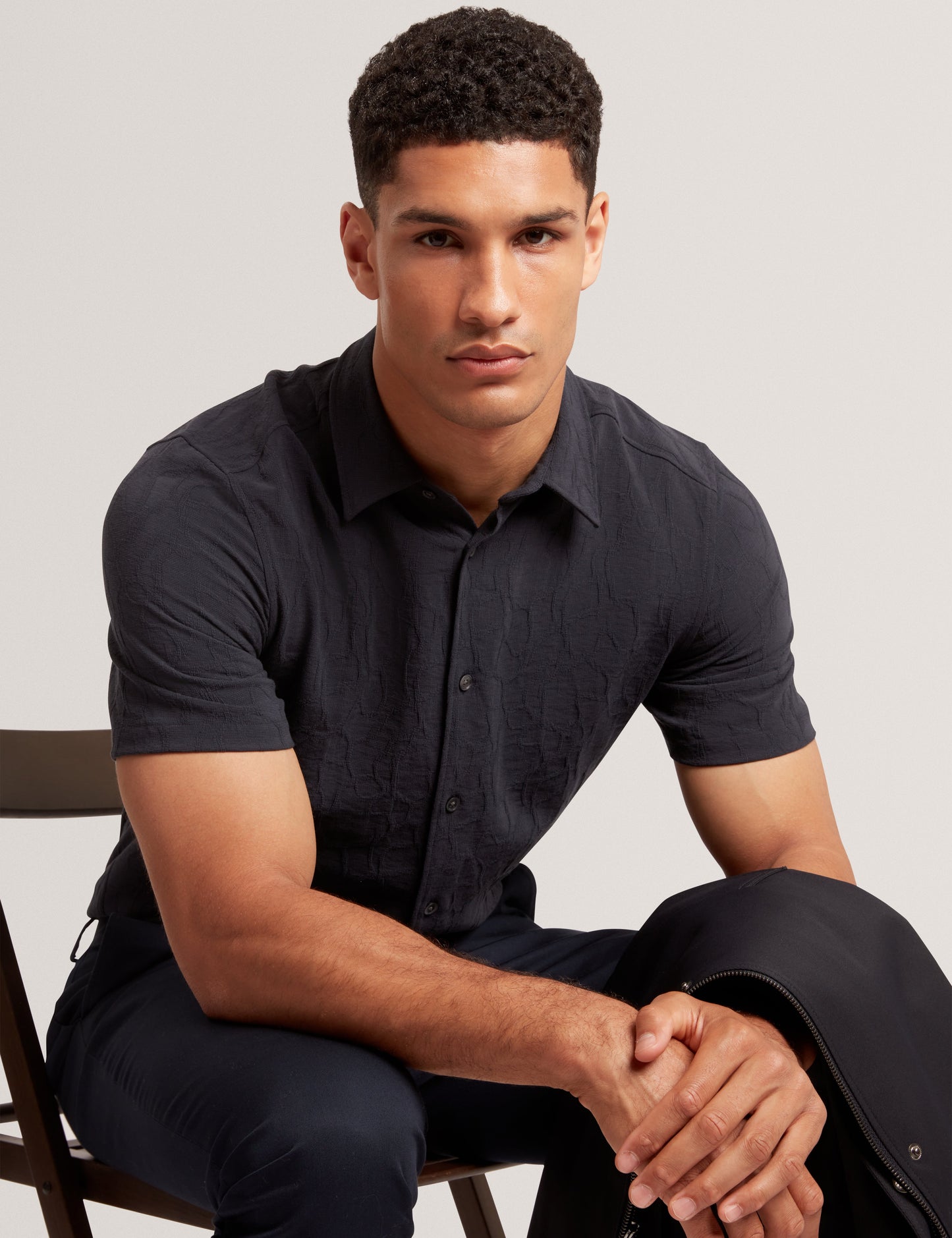 CHIPI: SS Relaxed Textured Shirt