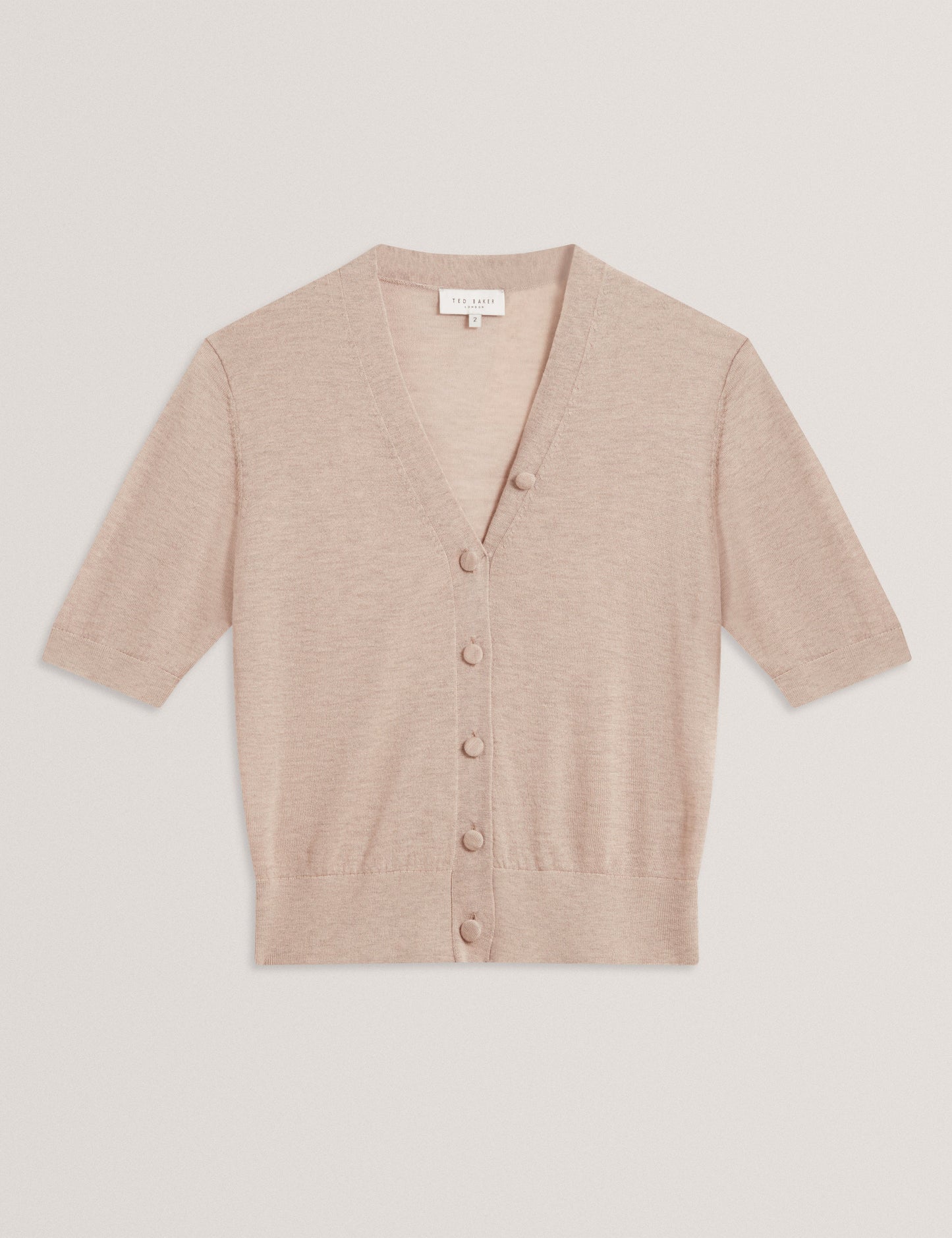 DAZLIA: Knitted Short Sleeve Cardigan