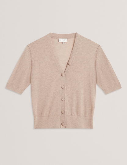 DAZLIA: Knitted Short Sleeve Cardigan