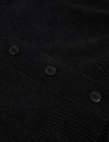 MALLEE: V Neck Boxy Fit Cardigan
