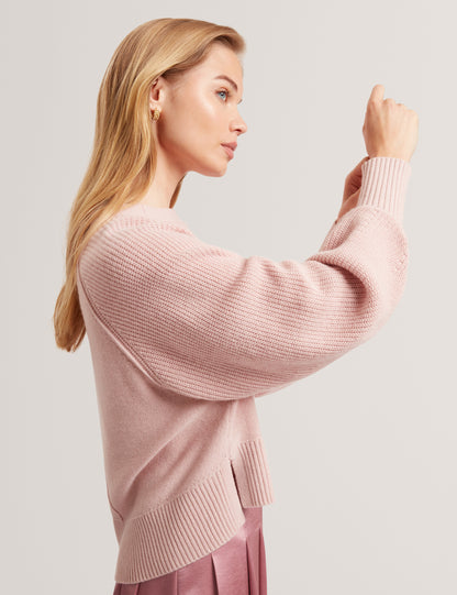 VICCKII: Crew Neck Knitted Jumper