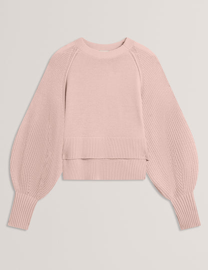 VICCKII: Crew Neck Knitted Jumper