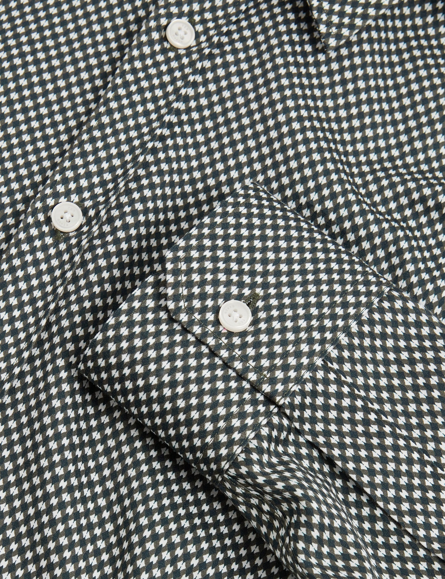 JOZEF: LS Slim Mini Geo Print Shirt