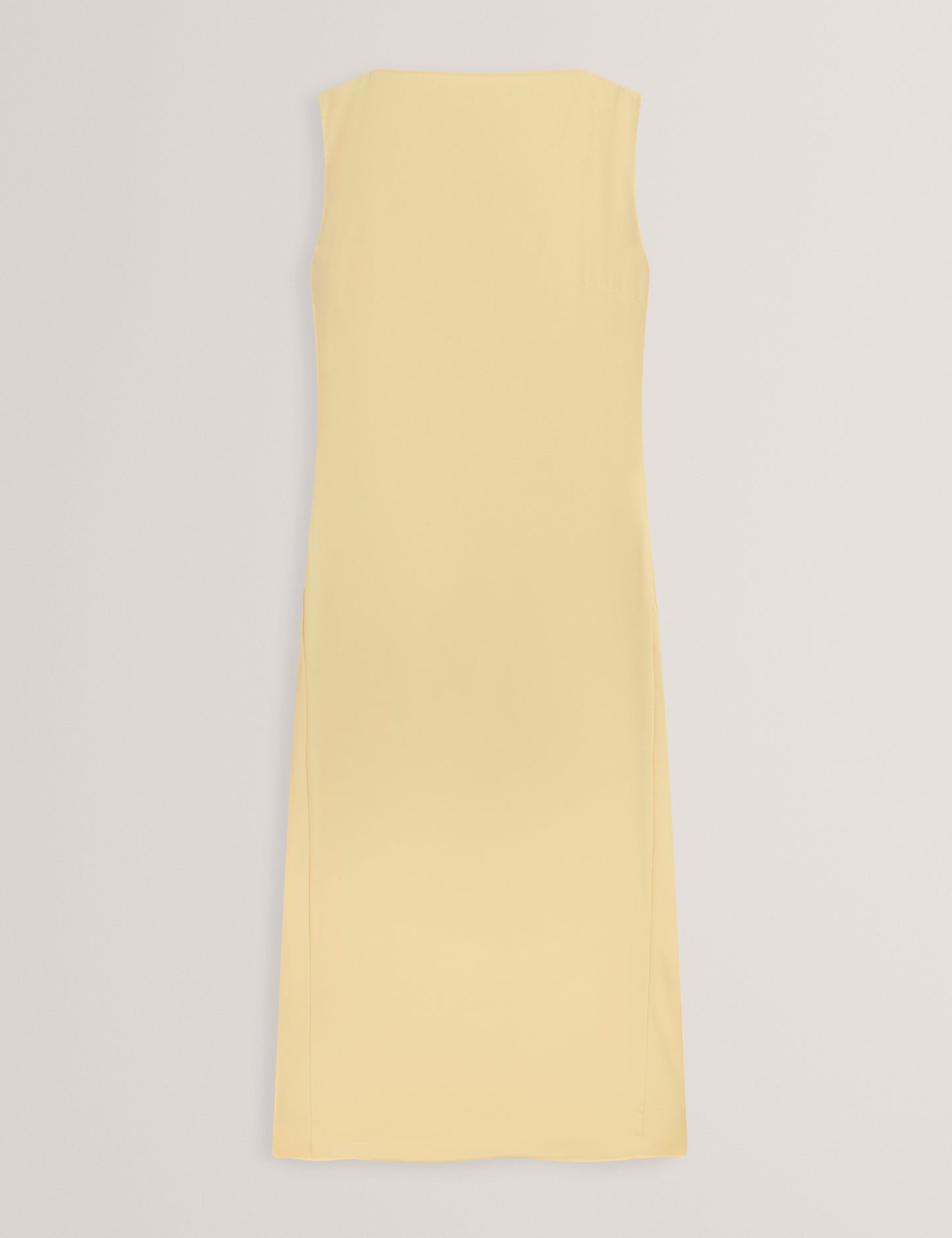 DAHRCY: Sleeveless Midi Dress With Pleat Detail