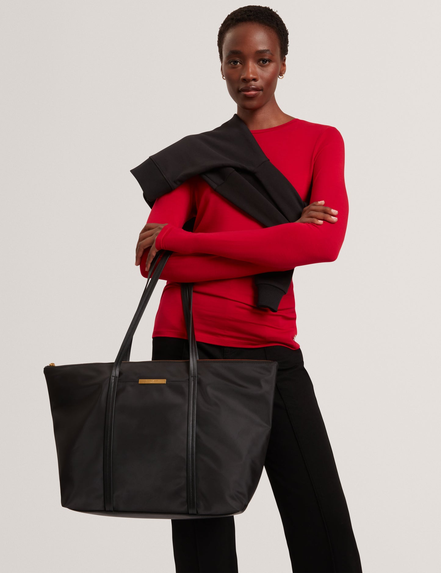 NYCOLE: Nylon Large Tote Bag