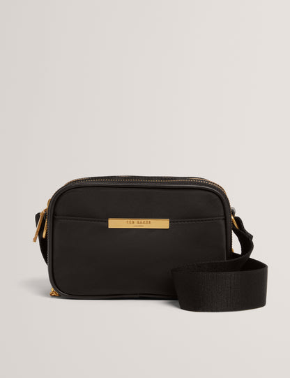 NYKILA: Nylon Small Crossbody Camera Bag