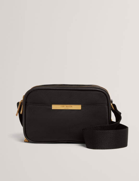 NYKILA: Nylon Small Crossbody Camera Bag