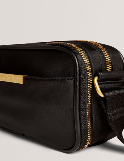 NYKILA: Nylon Small Crossbody Camera Bag