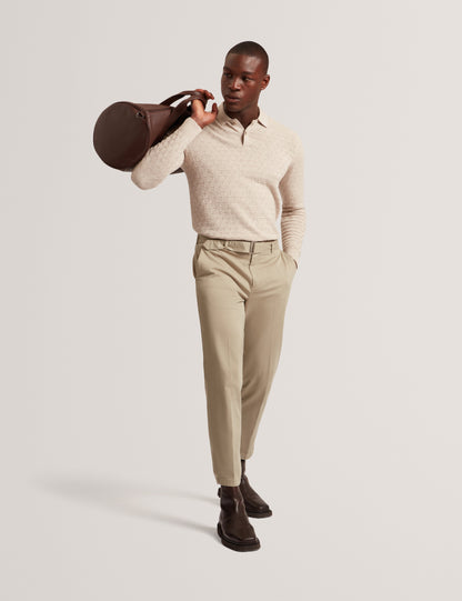 GATEN: LS T-Stitch Polo