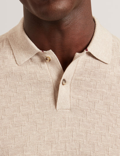 GATEN: LS T-Stitch Polo