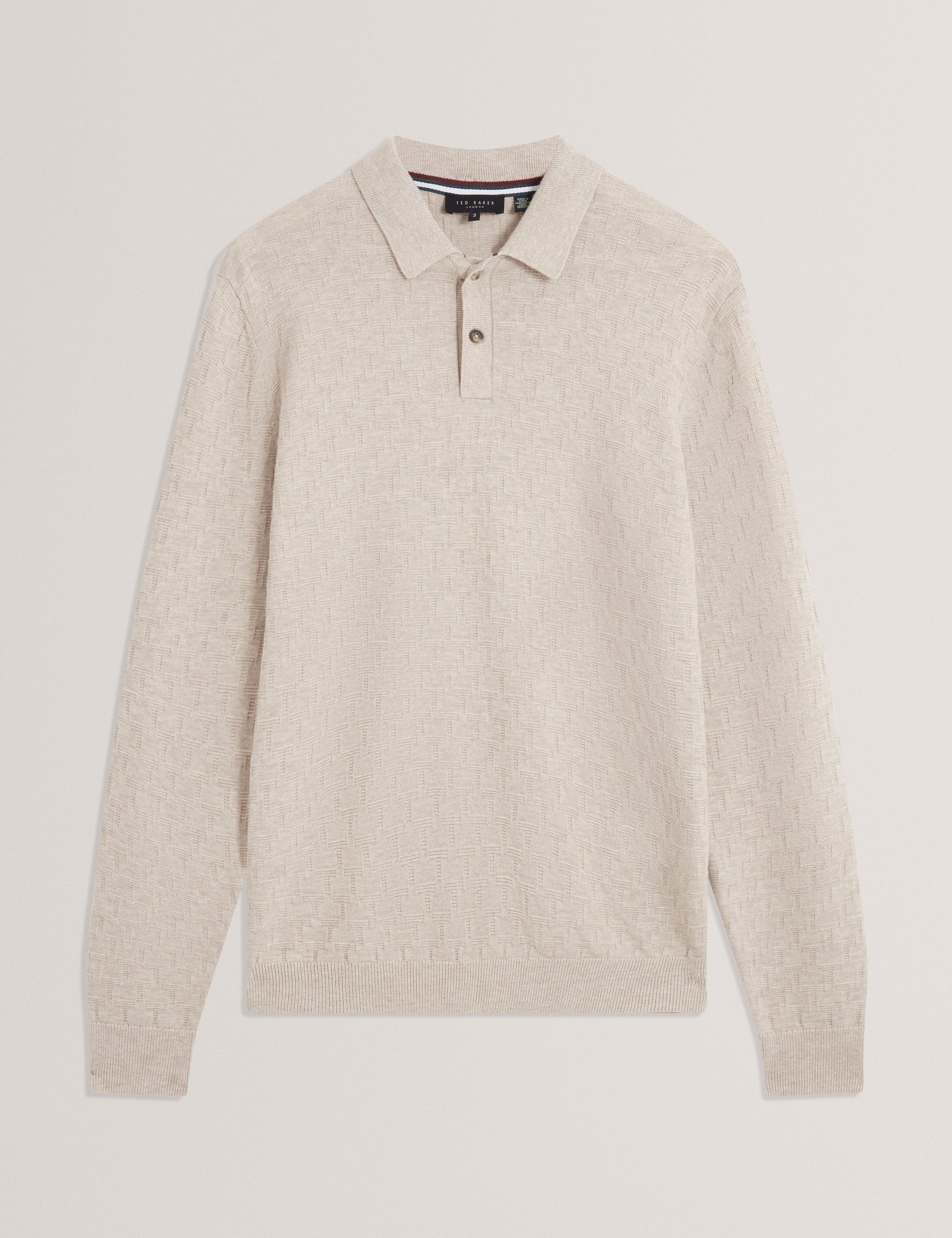 GATEN: LS T-Stitch Polo