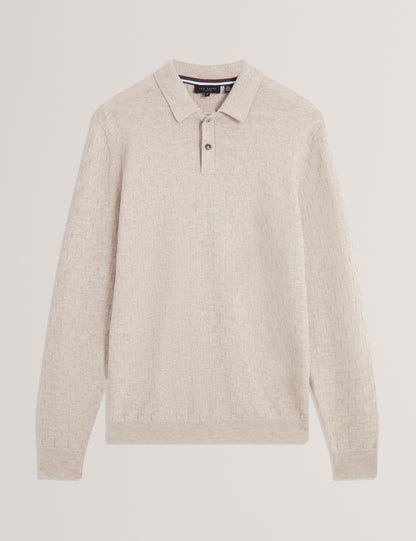 GATEN: LS T-Stitch Polo