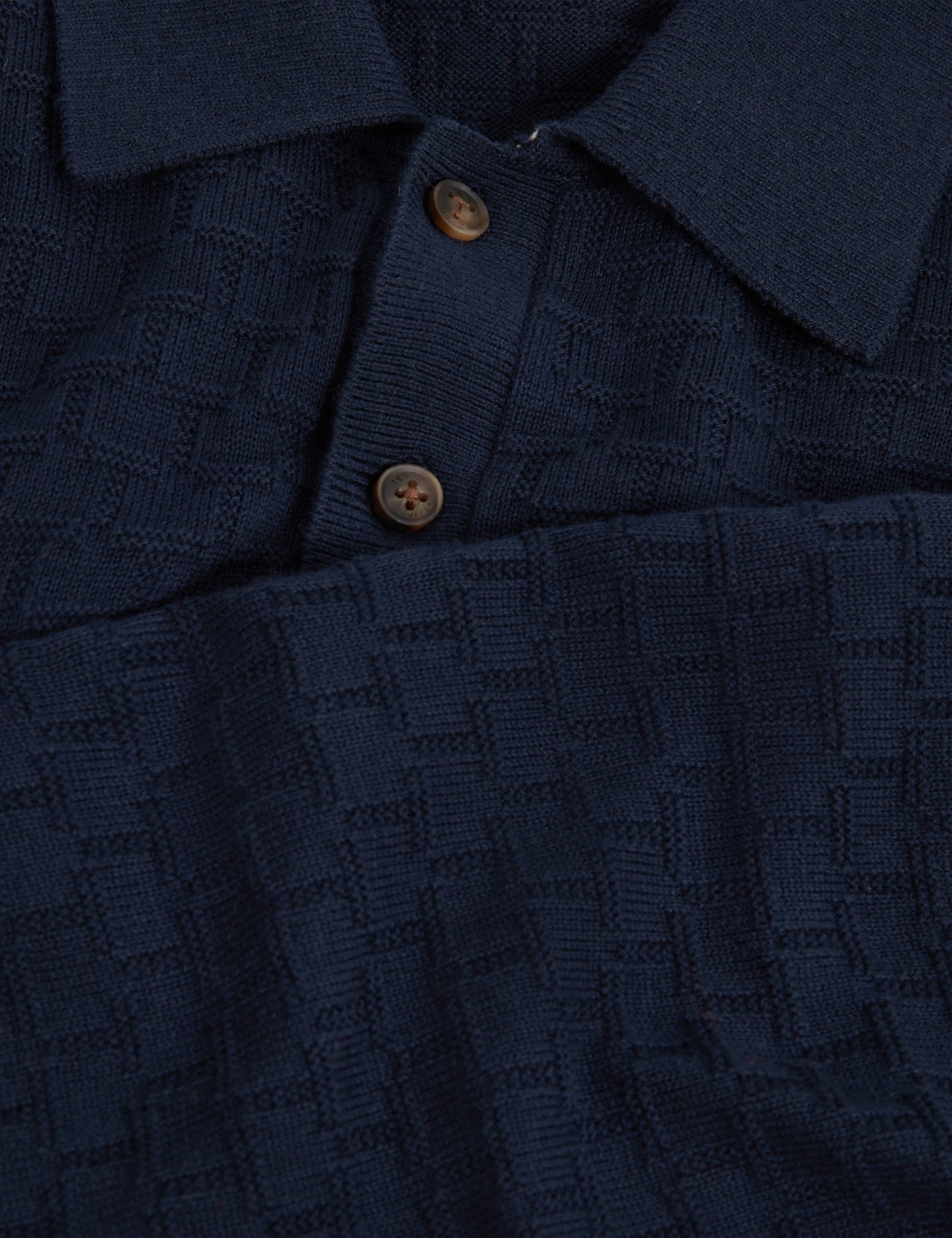 GATEN: LS T Stitch Polo