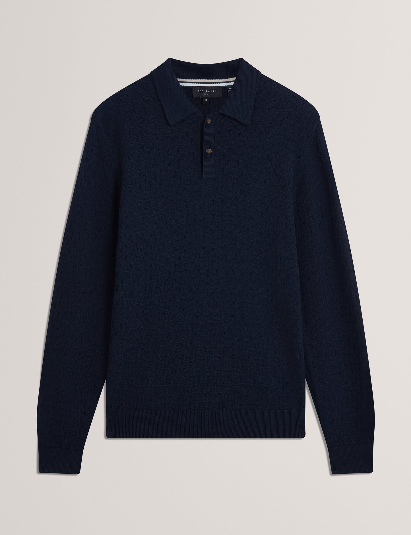 GATEN: LS T Stitch Polo