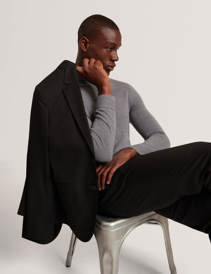CLOUDEN: Branded Merino Half Zip