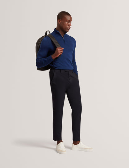 CLOUDEN: Branded Merino Half Zip