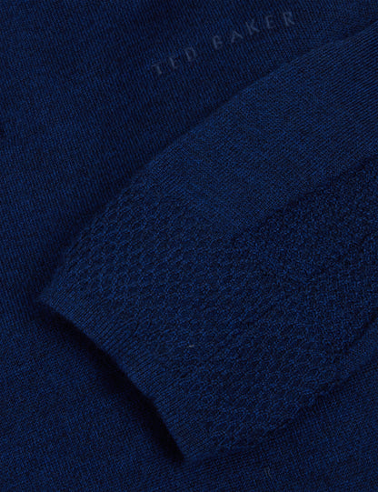 CLOUDEN: Branded Merino Half Zip