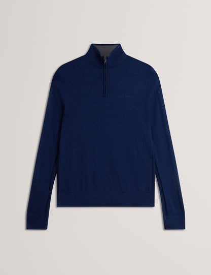 CLOUDEN: Branded Merino Half Zip