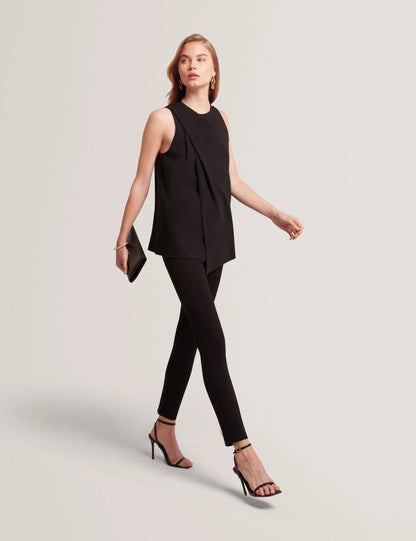 FELINDA:Fly Front Stretch Legging