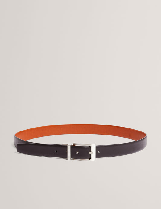 KARMER: Reversible Leather Belt