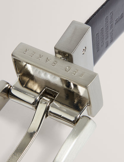 KARMER: Reversible Leather Belt
