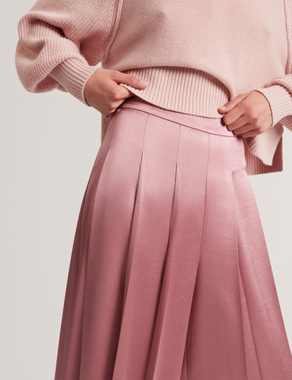 DUUVA: Box Pleat Wide Leg Trouser