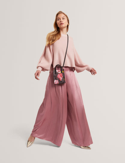 DUUVA: Box Pleat Wide Leg Trouser