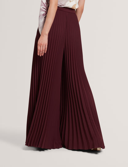 HARYX: Pleated Wide Leg Trouser