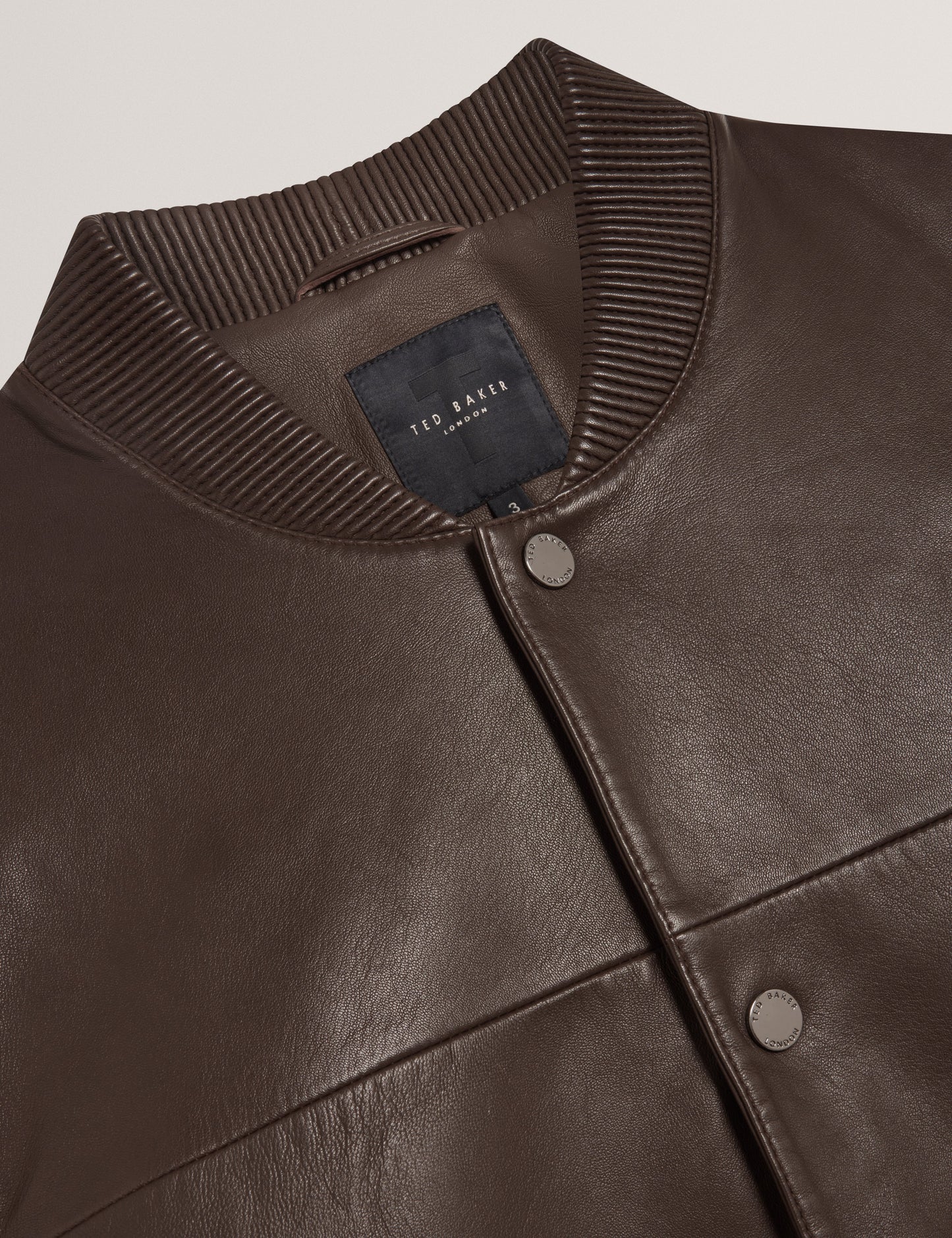 LEEAMS: Premium Leather Bomber Jacket