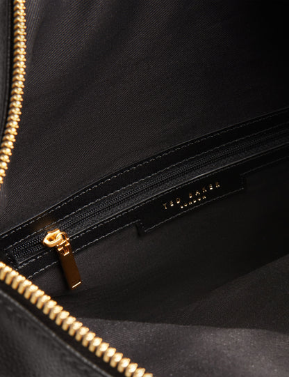 Women's LUCCEA-Webbing Leather Backpack