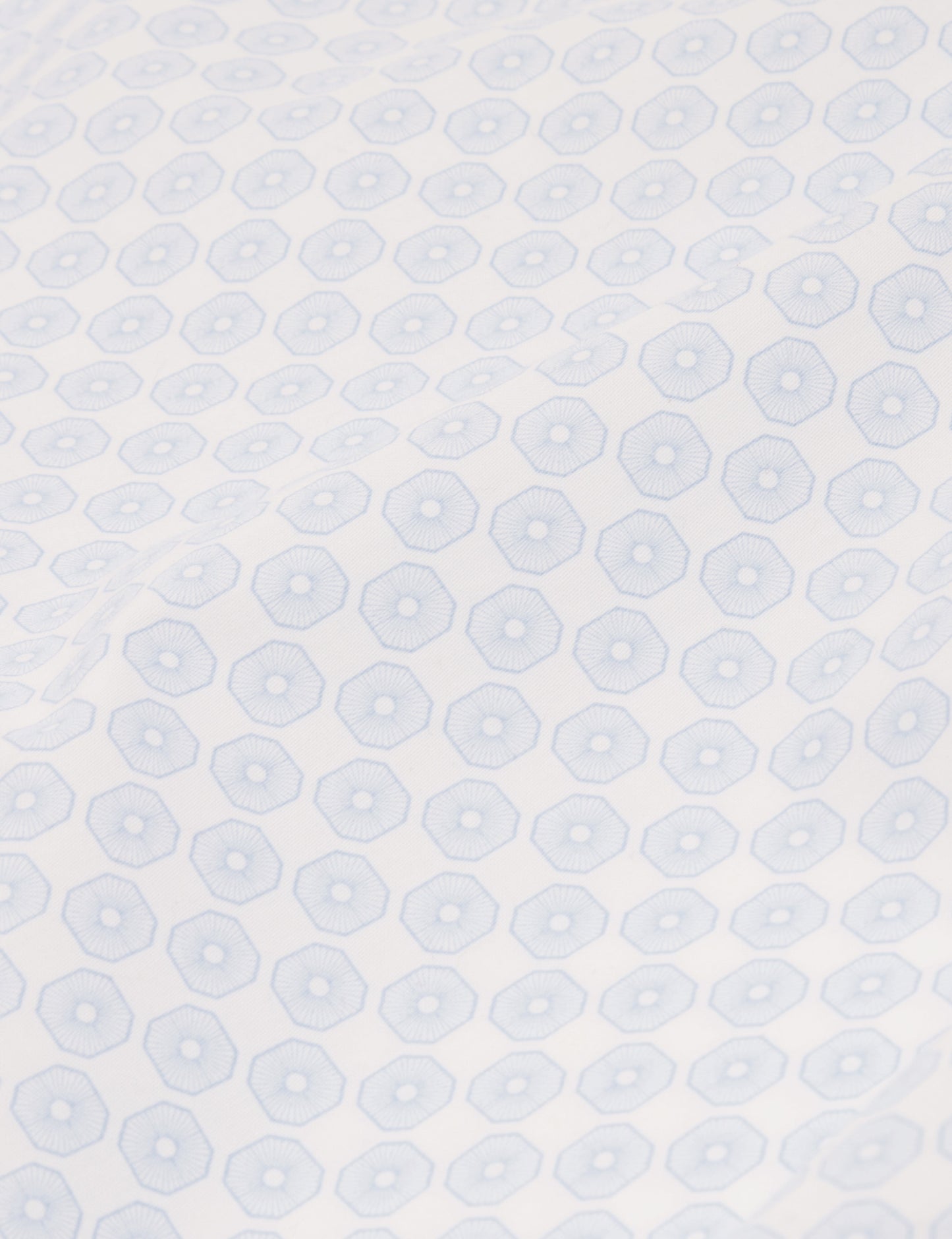 SEFSHO: SS Slim Fit Circle Geo Print Shirt