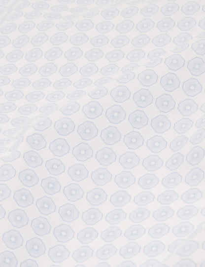 SEFSHO: SS Slim Fit Circle Geo Print Shirt