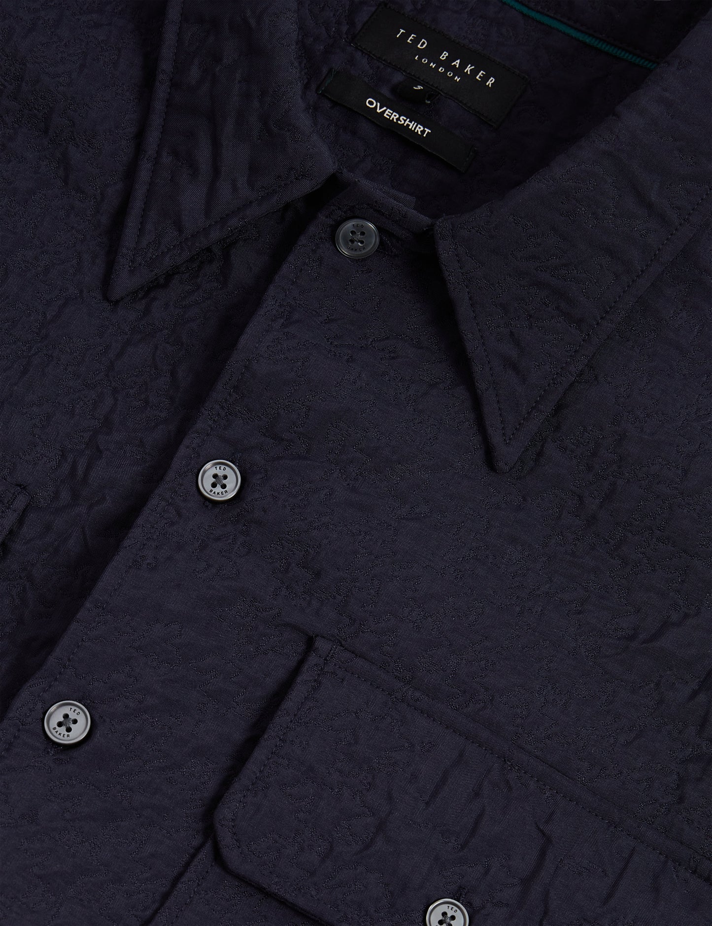 GENTIL: Jacquard Overshirt