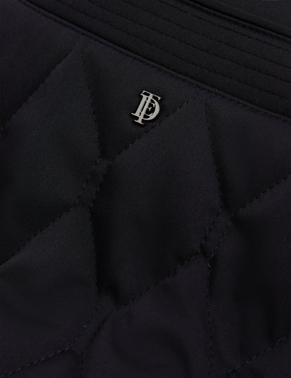 HOLLBEC: Regular Fit Diamond Quilted Coat